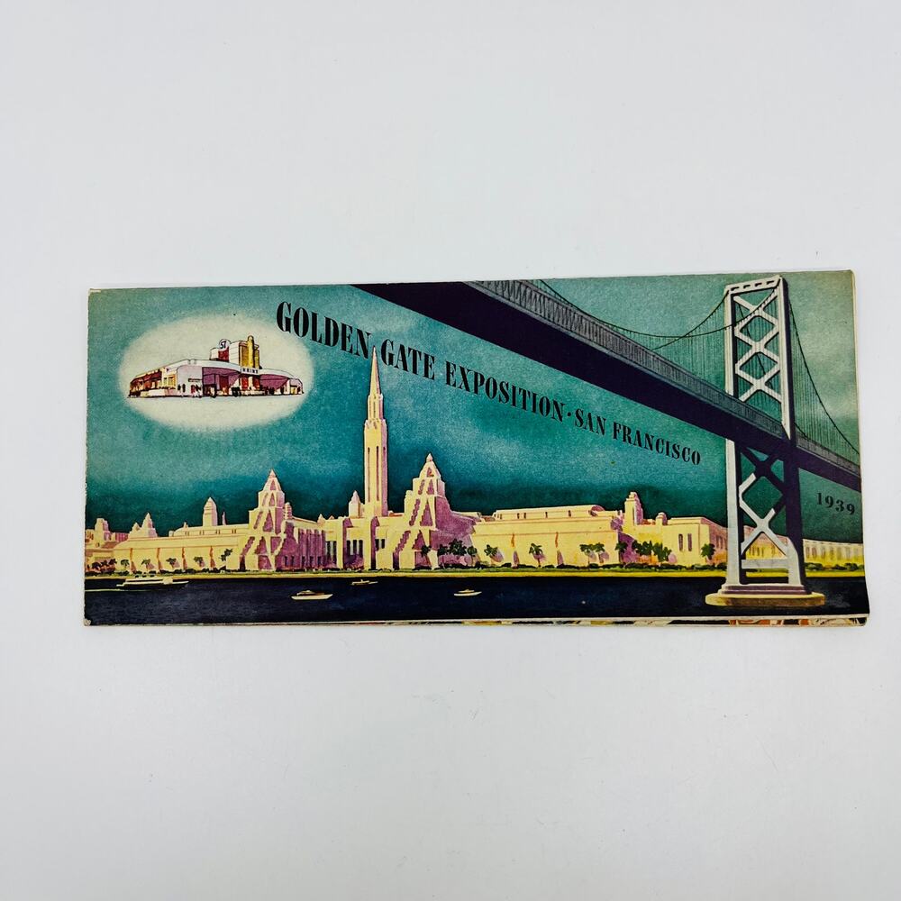 1939 SAN FRANCISCO HEINZ EXHIBIT BROCHURE PAMPHLET WORLD’S FAIR GOLDEN GATE A1